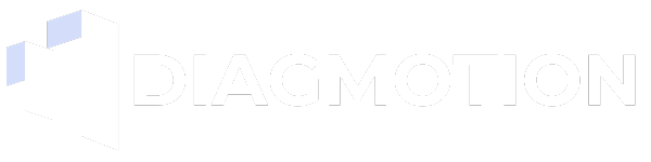 logo blanc diagmotion